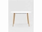 Стол обеденный Stool Group Берген 120 Белый  - фото №4
