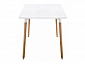 Table 120 white / wood Стол деревянный - фото №5