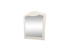 Зеркало настенное Виола 2 Жемчуг, белый - фото №1