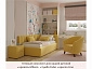 Мягкая кровать Milena 900 желтая с подъемным механизмом и матрасом ГОСТ - фото №11