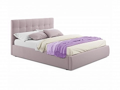 Мягкая кровать &quot;Selesta&quot; 1800 лиловая с подъемным механизмом - фото №1, mebel_stock_4436