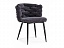 На металлокаркасе Rendi gray-blue / black Стул на металлокаркасе, ткань - миниатюра