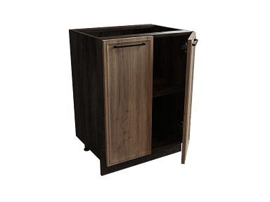 Шкаф Н600 с 2-мя дверцами Беверли ДБК/Дуб Бурбон Ф10 - фото №1, 888_ММК-00033787