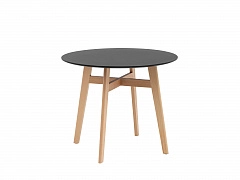 Стол STOOL GROUP Target Circle 90*90 Черный - фото №1, 66_2232985301