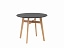 Стол STOOL GROUP Target Circle 90*90 Черный, массив бука - миниатюра