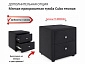 Односпальная кровать-тахта Colibri 800 темная с подъемным механизмом - фото №9