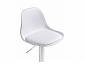 Soft white / chrome Барный стул - фото №7