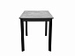 Стол DikLine LK90 Керамика Серый мрамор/подстолье черное/опоры черные - фото №6
