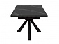 Стол DikLine SFE140 Керамика Черный мрамор/подстолье черное/опоры черные (2 уп.) - фото №4