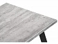 Тринити Лофт 140 25 мм бетон / матовый черный Стол деревянный - фото №9