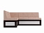 Кухонный угловой диван Нойс Левый (117х187), микровельвет - миниатюра