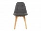 Filip dark gray / wood Стул деревянный - фото №6