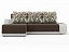 Угловой диван Поло (Нью-Йорк) Левый, искусственная кожа, вельвет - миниатюра