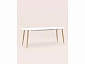 Стол обеденный Stool Group Берген 160 Белый - фото №5