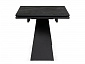 Ноттингем 160(220)х90х77 черный мрамор / черный Керамический стол - фото №6