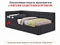 Односпальная кровать-тахта Bonna 900 темная с подъемным механизмом и матрасом PROMO B COCOS - фото №9