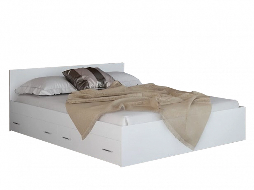 Кровать Стандарт с ящиками (160х200) - фото №1