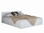 Кровать Стандарт с ящиками (160х200), белый матовый - миниатюра