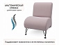 Мягкое дизайнерское кресло Pati лиловый - фото №8