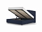 Кровать-12М с подъемным основанием 1400 dark blue - фото №7