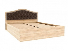 Кровать с подъемным механизмом Дели 160х200, дуб сонома/шоколад - фото №1