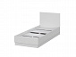 Кровать Айден КР06-800 80х200, серый - фото №3