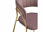 Kamelia 1 light purple /gold Стул на металлокаркасе - фото №11