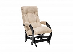 Кресло-качалка Модель 68 (Leset Футура) Венге, ткань Malta 03 A - фото №1