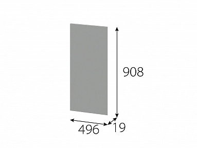 Фасад глухой Этна СГ 908х496 - фото №1, 5544948