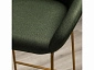 Кресло Бар. Kent тёмно-зеленый/Линк золото - фото №17