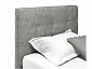Мягкая кровать Selesta 900 кожа графит с подъемным механизмом - фото №3