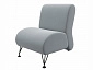 Мягкое дизайнерское кресло Pati серый - фото №2