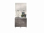 Кухня ЛДСП Рио 1000 (Бетон светлый / темный, Белый), бетон светлый - миниатюра