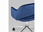 Кресло компьютерное Stool Group Кларк Велюр синий  - фото №8