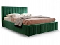 Кровать Вена Стандарт 140 с ортопедом (Мора зеленый) - фото №2