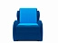 Кресло-кровать Алан, астра (плюшевого типа) - миниатюра