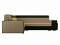 Угловой диван Мустанг с двумя пуфами Левый - фото №2