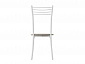 Комплект стульев Кассия (4 шт), белый велюр бежевый - фото №7