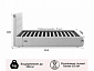 Комплект для сна Selesta 1200 темная с подъем.механизмом - фото №6
