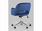 Кресло компьютерное Stool Group Кларк Велюр синий  - фото №7