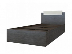 Кровать с настилом ЛДСП Эко 90х200, венге - фото №1