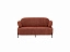 Диван STOOL GROUP Кэнди букле коралловый, букле - миниатюра