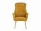Кресло STOOL GROUP Парлор жёлтый - фото №5