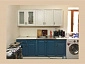 Кухня МДФ Ирина, 1800 (Голубой) - фото №3