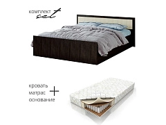 Кровать Фиеста LIGHT 140х200 с матрасом BSA в комплекте - фото №1