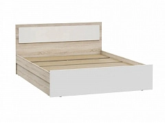 Мартина Кровать 140 (Дуб Сонома / белый) - фото №1, mdmMF-000047536