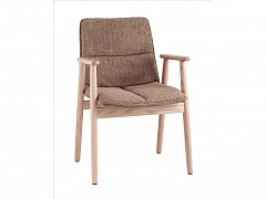 Стул обеденный STOOL GROUP Philo с деревянными ножками Коричневый     - фото №1, 66_7322212102
