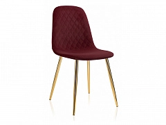 Dabl wine red Стул на металлокаркасе - фото №1, Woodville5705