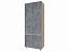 Шкаф 2-х дверный Киото, бетон темный - миниатюра