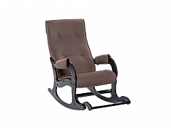 Кресло-качалка Модель 707 Венге, ткань V 23 - фото №1